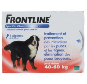 Frontline Spot On perros más de 40kg, 3 pipetas