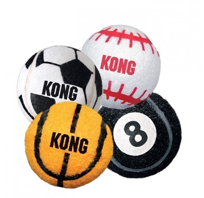 Pack de 3 Pelotas Kong Ball Sport