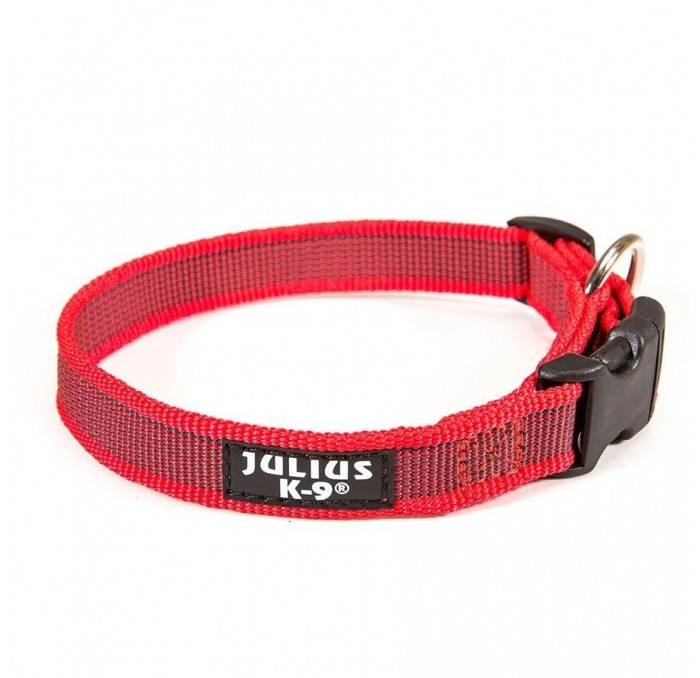 Collar Julius K9 Perro Engomado Rojo