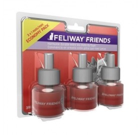 Pack de 3 recambios para Feliway Friends Difusor, 3x48ml
