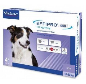 Pipetas Effipro Duo Spot On Perros 10-20kg Virbac
