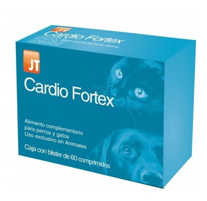 Cardio Fortex Perros y Gatos JTPharma, 60 comprimidos
