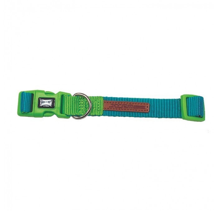 Collar Perro Verde X-TRM Doble Premium Nayeco