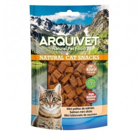 Snack Mini Palitos de Salmón para Gato Arquivet